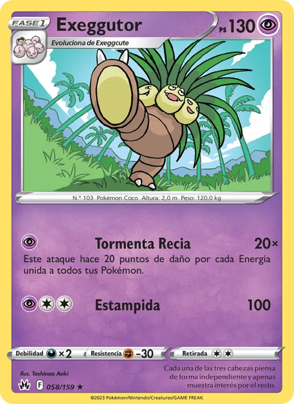 Exeggutor #058