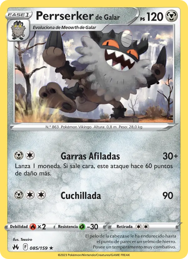 Perrserker de Galar #085