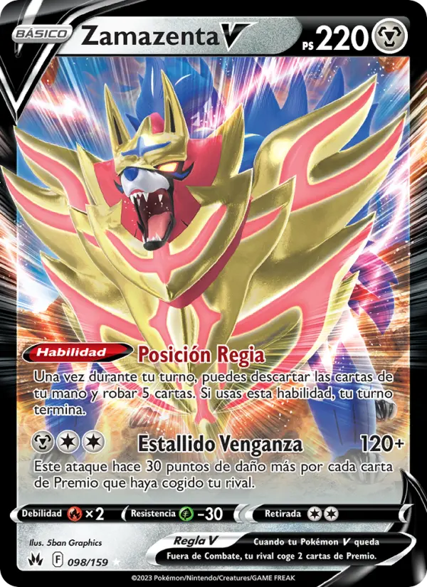 Zamazenta V #098 — Cenit Supremo