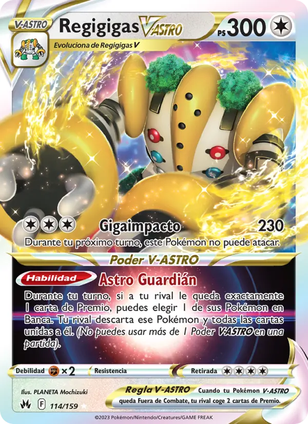 Regigigas V-ASTRO #114