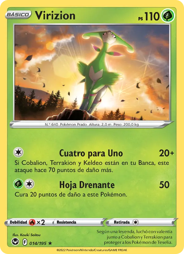 Virizion #014