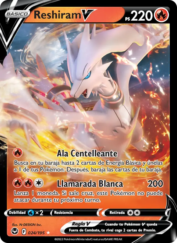 Reshiram V #024