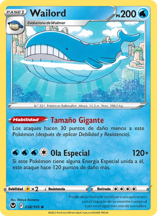 Wailord #038