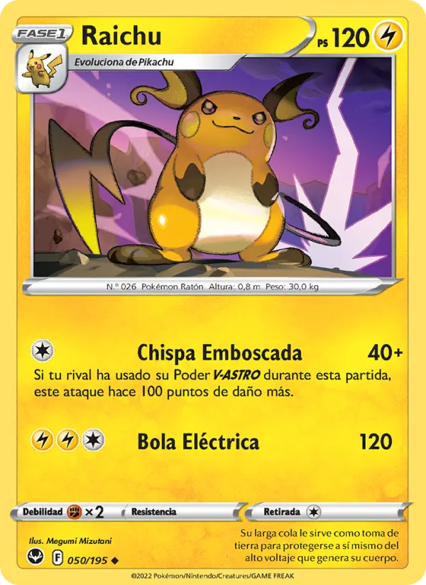 Raichu #050