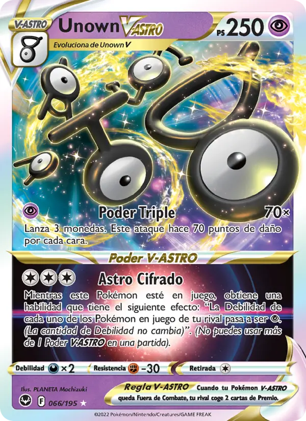 Unown V-ASTRO #066