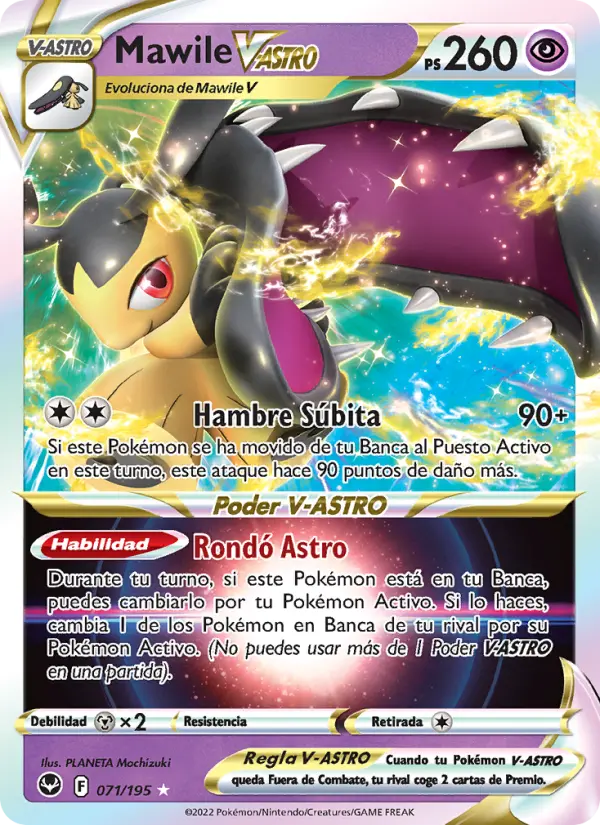 Mawile V-ASTRO #071 — Tempestad Plateada