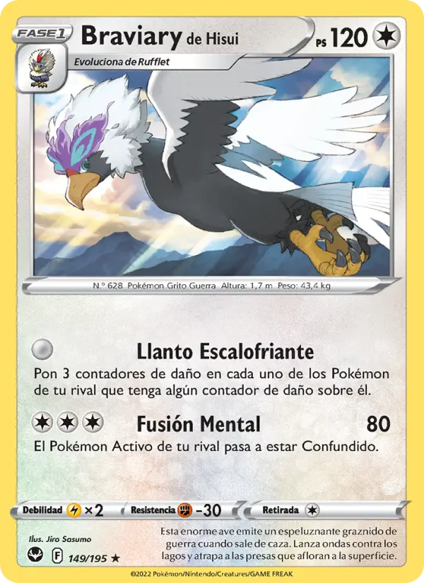 Braviary de Hisui #149