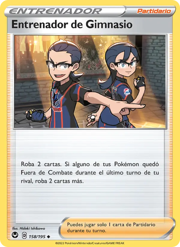 Entrenador de Gimnasio #158 — Tempestad Plateada