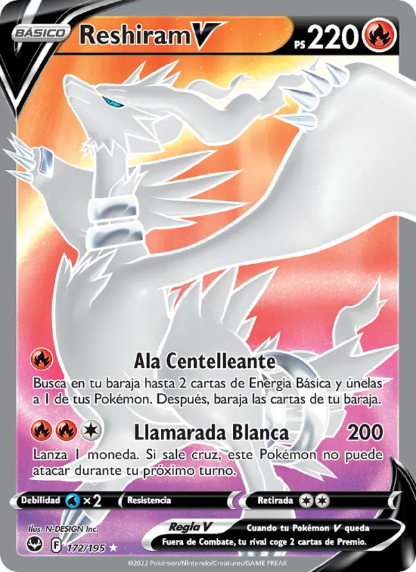 Reshiram V #172