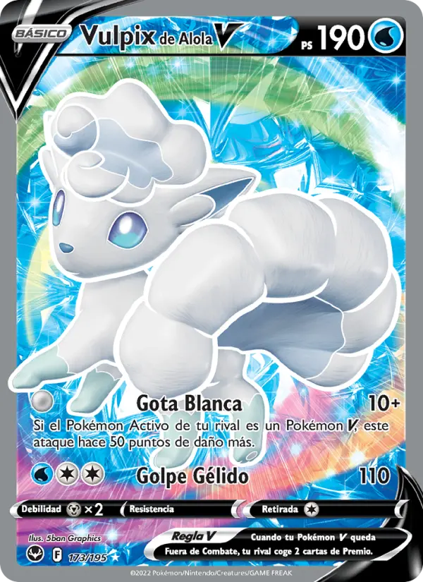 Vulpix de Alola V #173