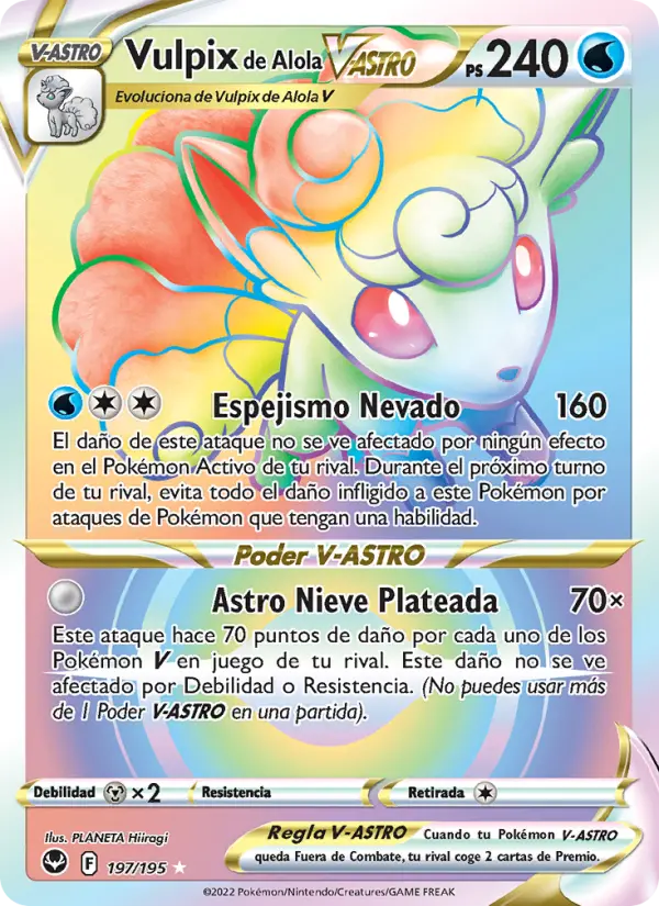 Vulpix de Alola V-ASTRO #197