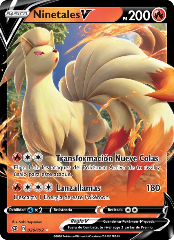 Ninetales V #26 — Choque Rebelde