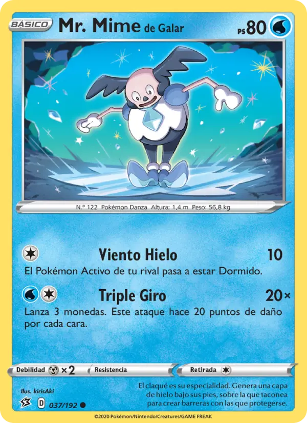 Mr. Mime de Galar #37