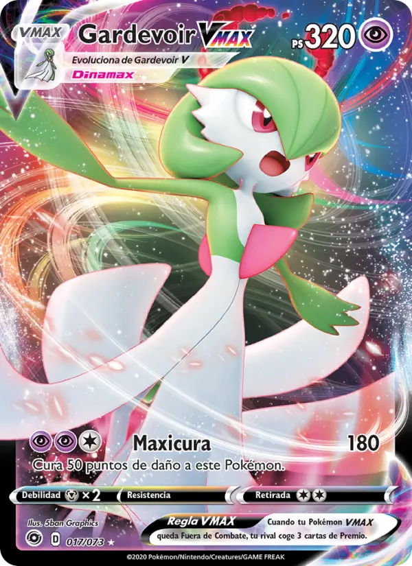 Gardevoir VMAX #17 — Camino de Campeones