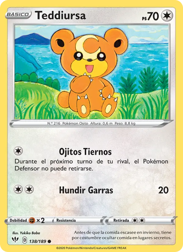 Teddiursa #138