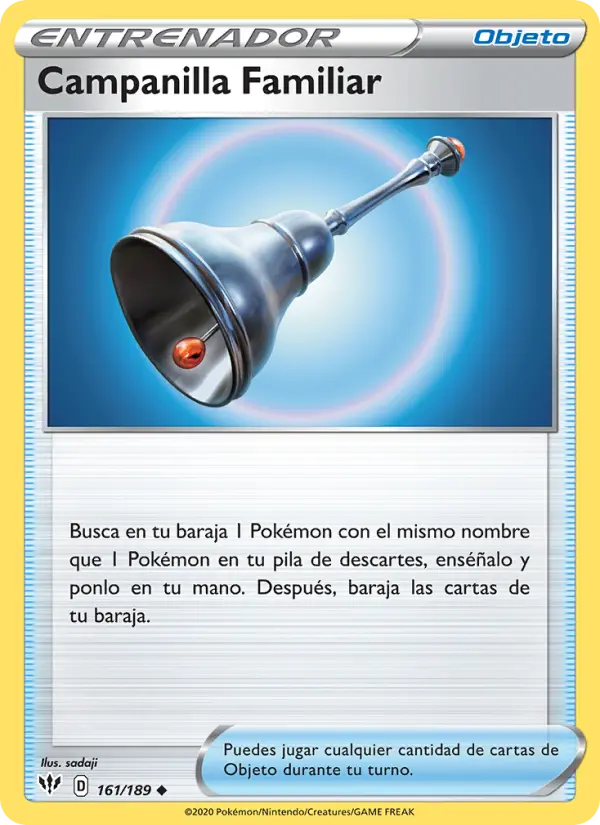 Campanilla Familiar #161 — Oscuridad Incandescente (Reverse Holo)