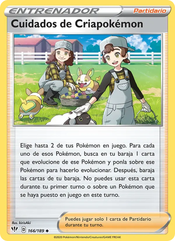 Cuidados de Criapokémon #166