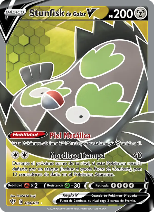 Stunfisk V de Galar #184