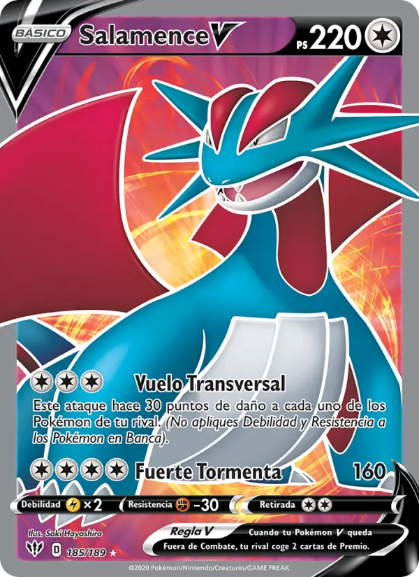Salamence V #185