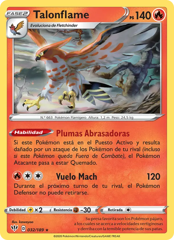 Talonflame #32