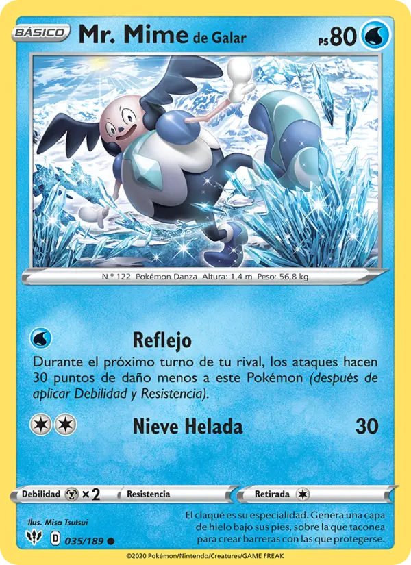 Mr. Mime de Galar #35