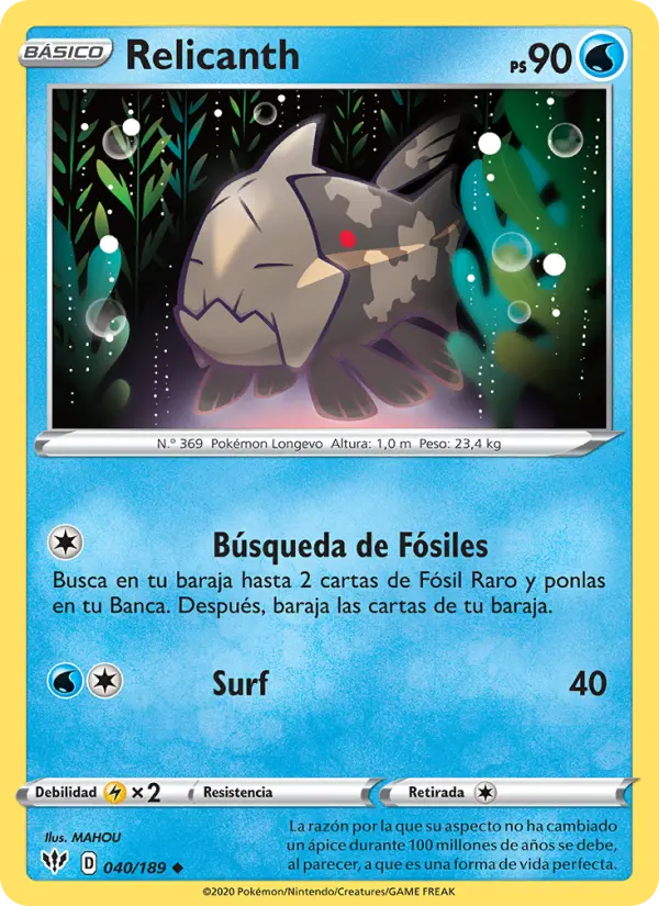 Relicanth #40