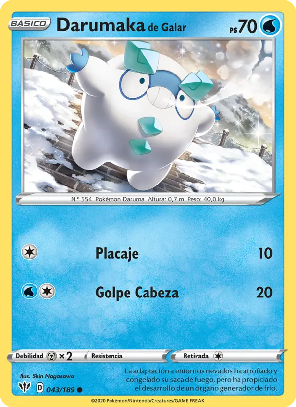 Darumaka de Galar #43