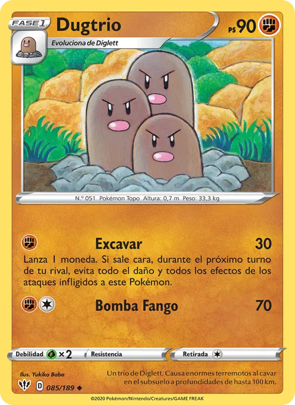 Dugtrio #85