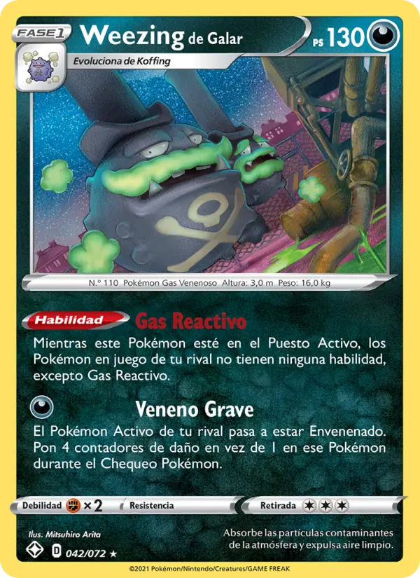 Galarian Weezing #42