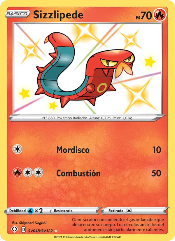 Sizzlipede #SV018