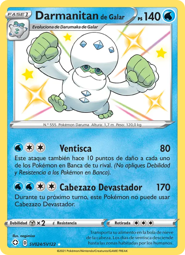 Darmanitan de Galar #SV024