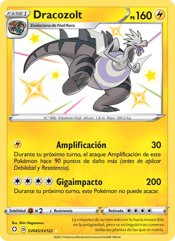 Dracozolt #SV045 — Destinos Brillantes