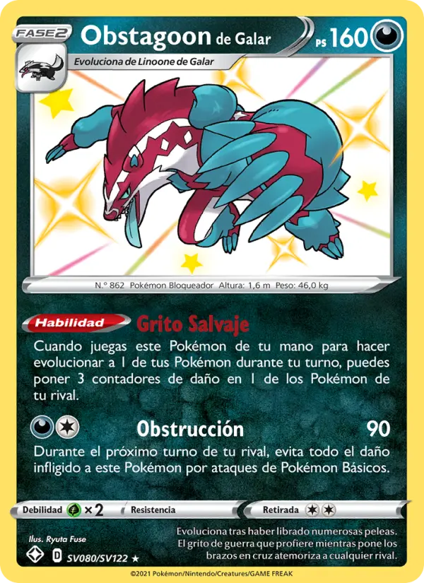 Obstagoon de Galar #80