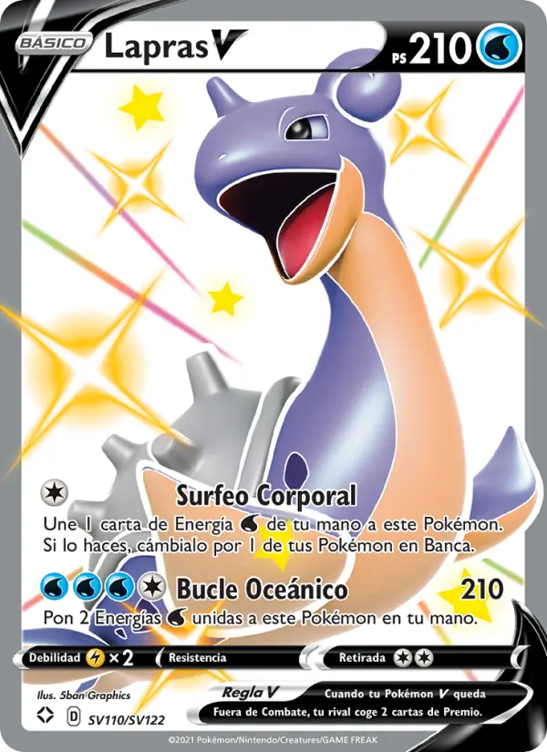 Lapras V #SV110 — Destinos Brillantes