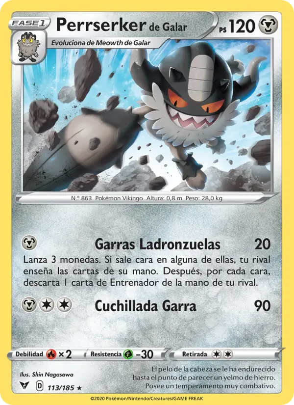 Perrserker de Galar #113