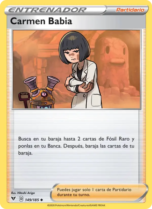 Carmen Babia #149 — Voltaje Vívido (Reverse Holo)