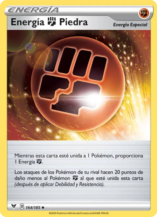 Energía Fighting Piedra #164