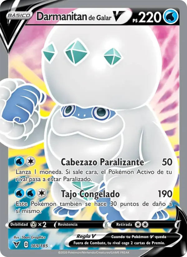 Darmanitan de Galar V #169
