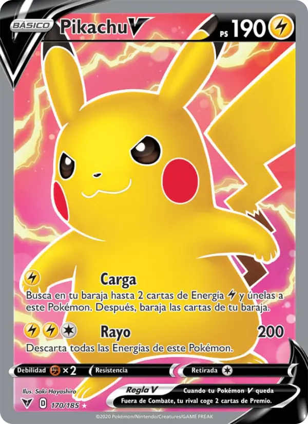 Pikachu V #170
