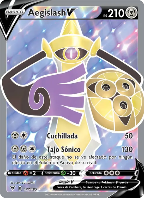 Aegislash V #177