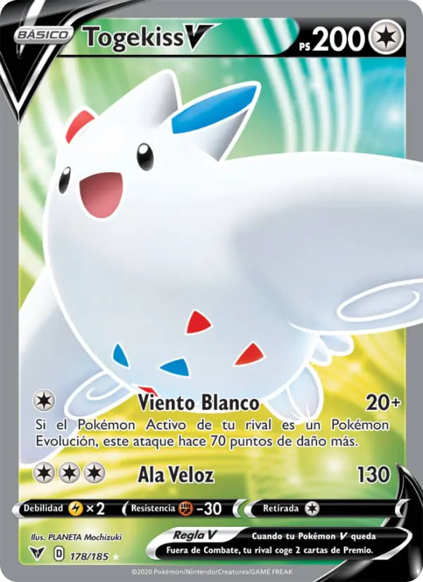 Togekiss V #178 — Voltaje Vívido