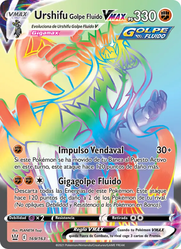 Urshifu Golpe Fluido VMAX #169