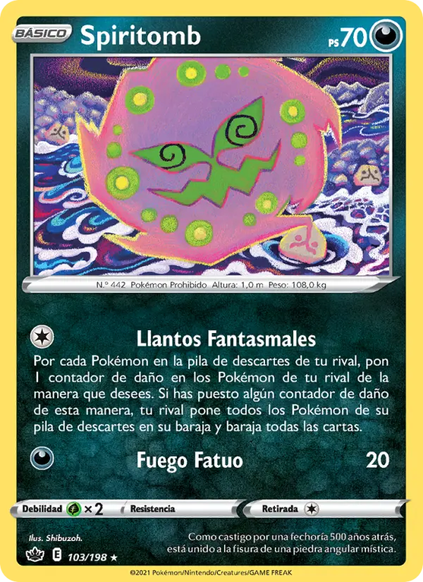 Spiritomb #103