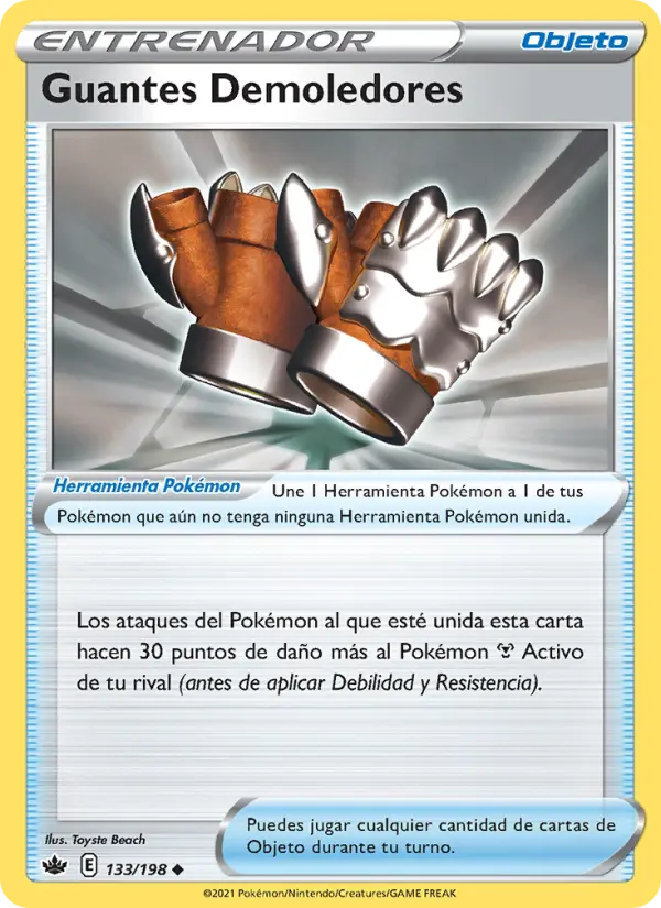 Guantes Demoledores #133 — Reinado Escalofriante (Reverse Holo)