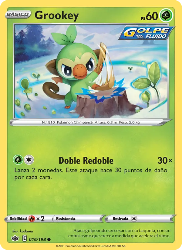 Grookey #016