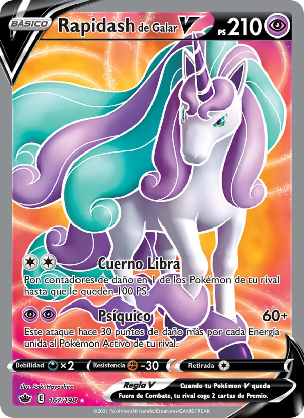 Galarian Rapidash V #167
