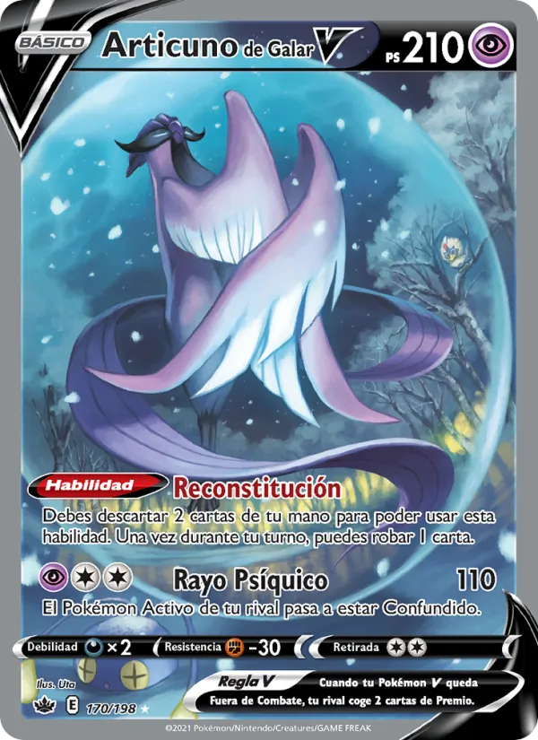 Articuno de Galar V #170