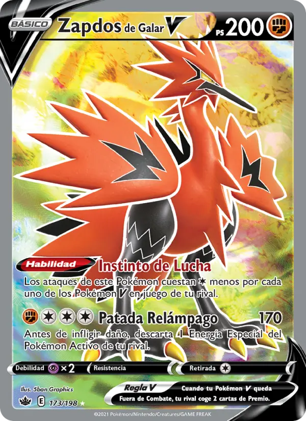 Zapdos de Galar V #173