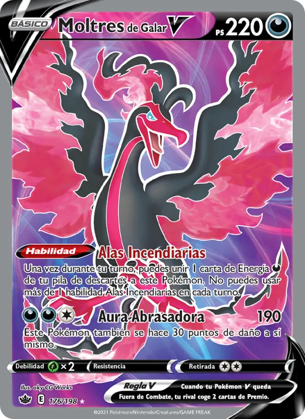 Moltres de Galar V #176