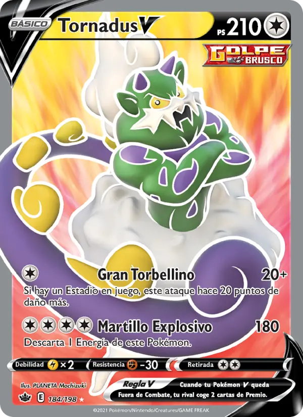 Tornadus V #184 — Reinado Escalofriante